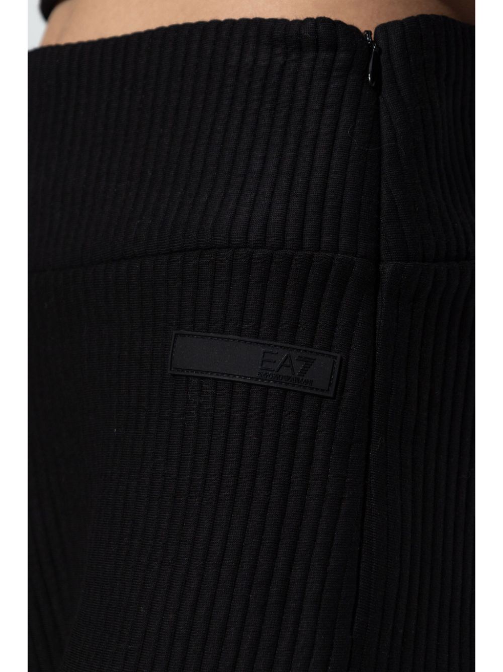 Ea7 Emporio Armani ribbed straight-leg trousers Women