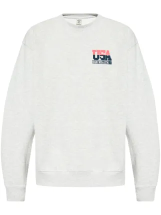 Sporty & Rich スウェットシャツ アメリカ製 Sporty & Rich USA スウェットシャツ | グレー | FARFETCH JP