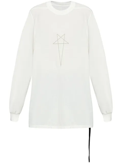 Rick Owens DRKSHDW logo-print long sleeve t-shirt 
