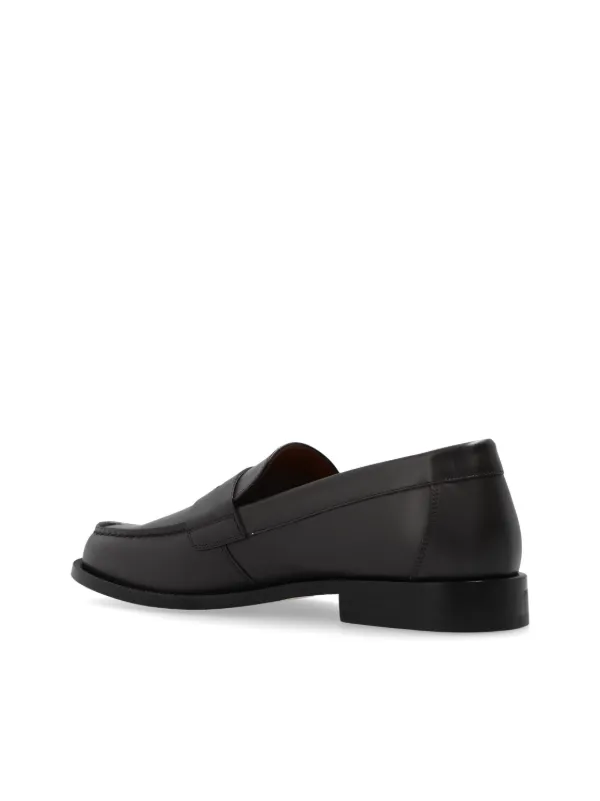 Original leather loafer shoes hotsell