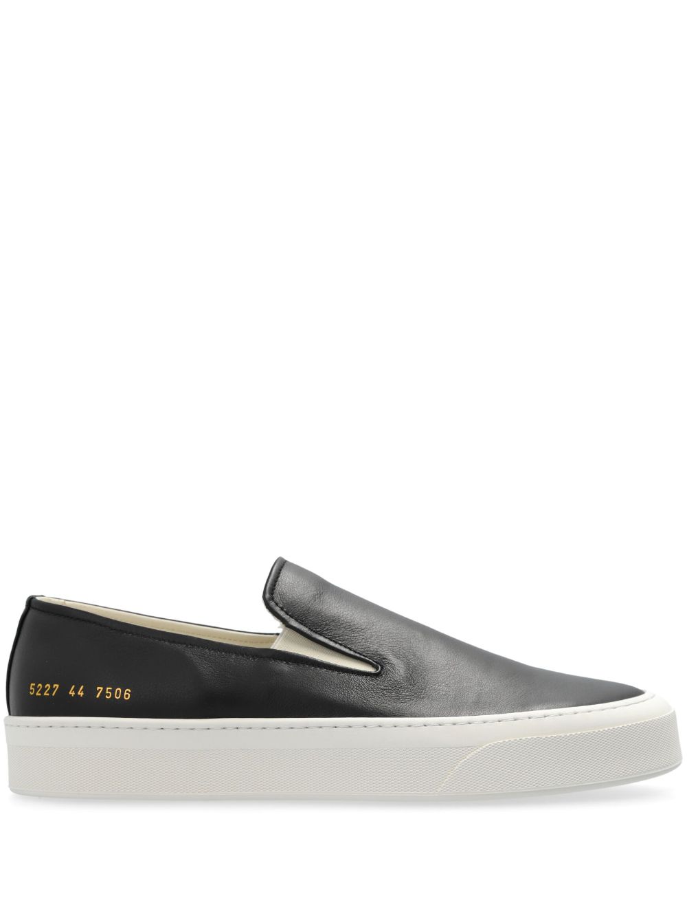 Common Projects Leren slip-on sneakers Zwart