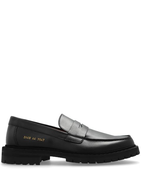 Common Projects round toe leather loafers 