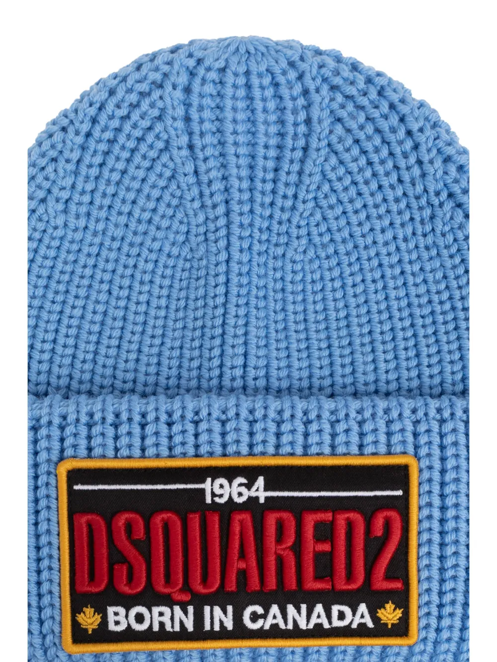 DSQUARED2 ロゴパッチ ビーニー | ブルー | FARFETCH JP