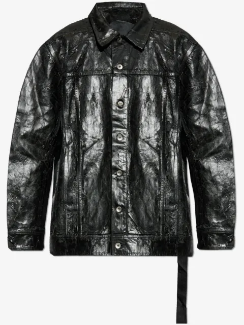 Rick Owens DRKSHDW chamarra Jumbo Worker