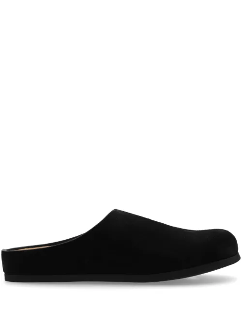 Chaussons en cuir à logo embossé - Common Projects - Modalova
