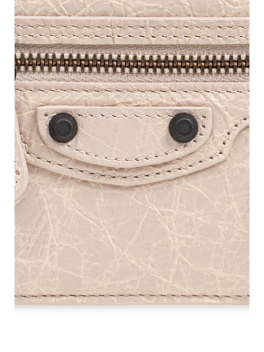 Shop Balenciaga Neo Classic City Card Holder In Neutrals