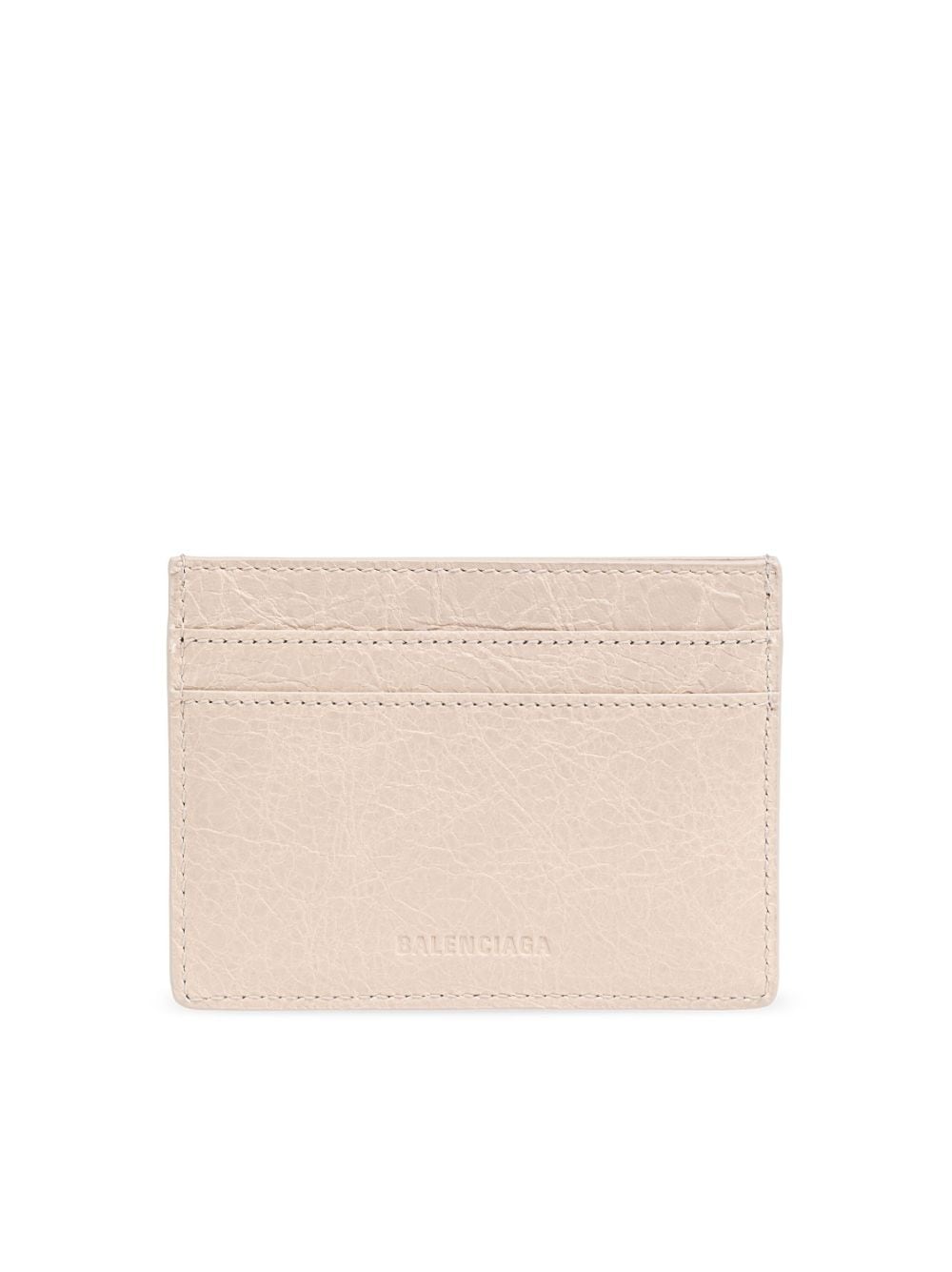 Shop Balenciaga Le City Card Holder In Neutrals