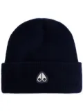 Moose Knuckles wool beanie - Blue