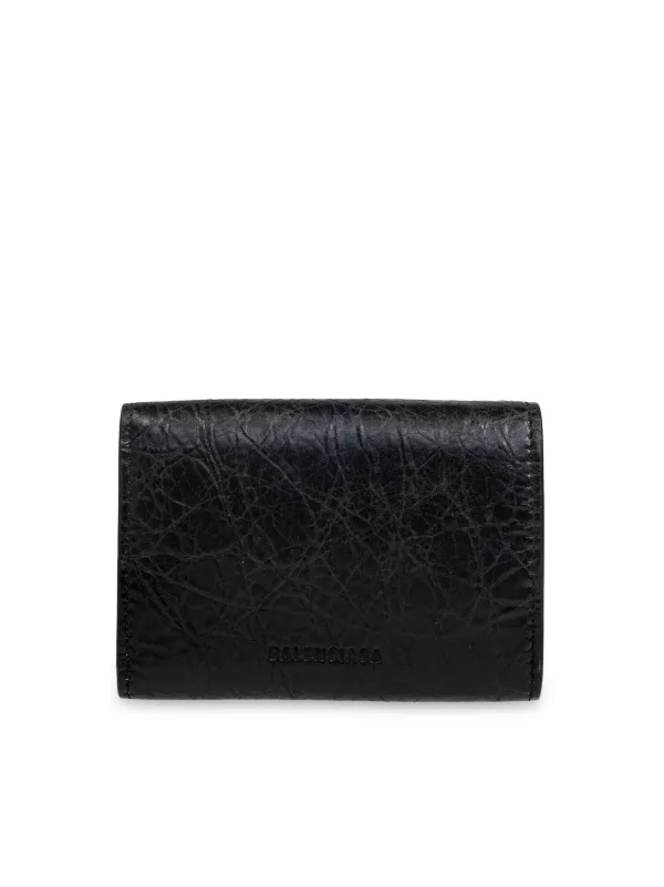 Balenciaga Mini Le Cagole Wallet | Black | FARFETCH