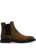 Common Projects waxed suede Chelsea boots - Brown
