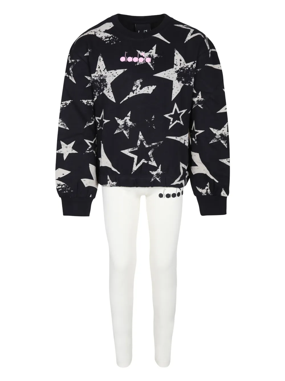 Diadora Junior Felpa e leggings con stampa | nero | Image 1