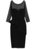 CHIARA BONI La Petite Robe Skip Illusion midi dress - Black