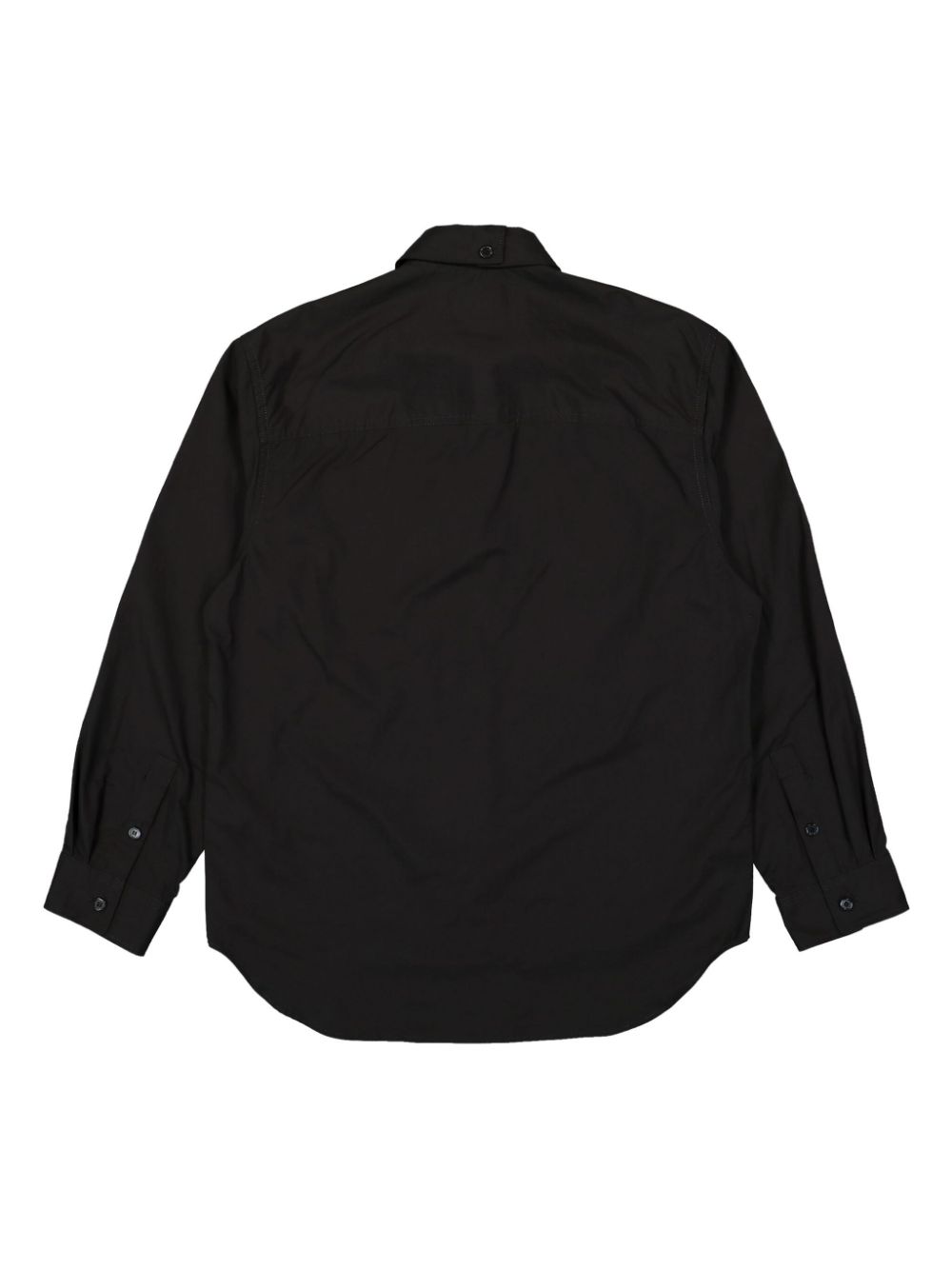 Yohji Yamamoto J-Chain stitch shirt - Zwart