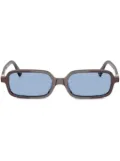 Miu Miu Eyewear rectangle-frame sunglasses - Brown