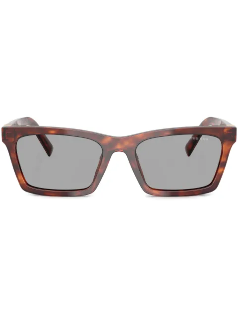 Miu Miu Eyewear lentes de sol con armazón cuadrada