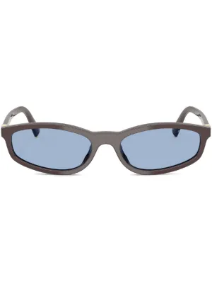 Miu Miu Eyewear トータスシェル サングラス | ブラウン | FARFETCH JP