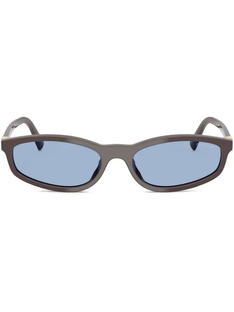 Miu Miu Eyewear lentes de sol con armazón geométrica