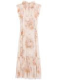 ZIMMERMANN Illustration midi dress - Neutrals