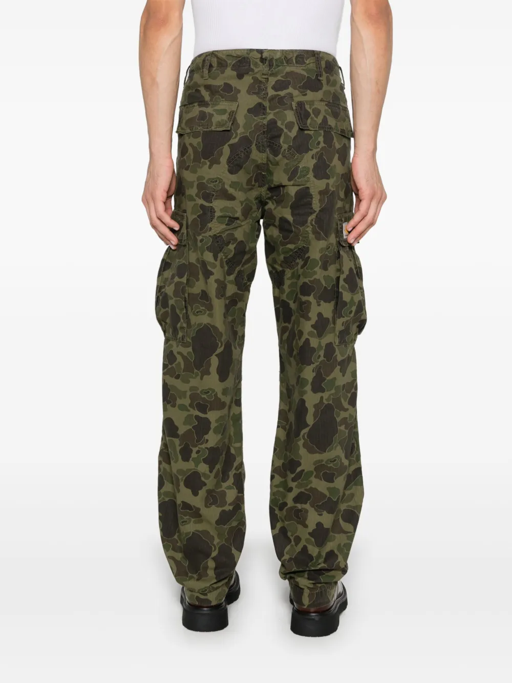 Carhartt WIP Columbia broek Groen