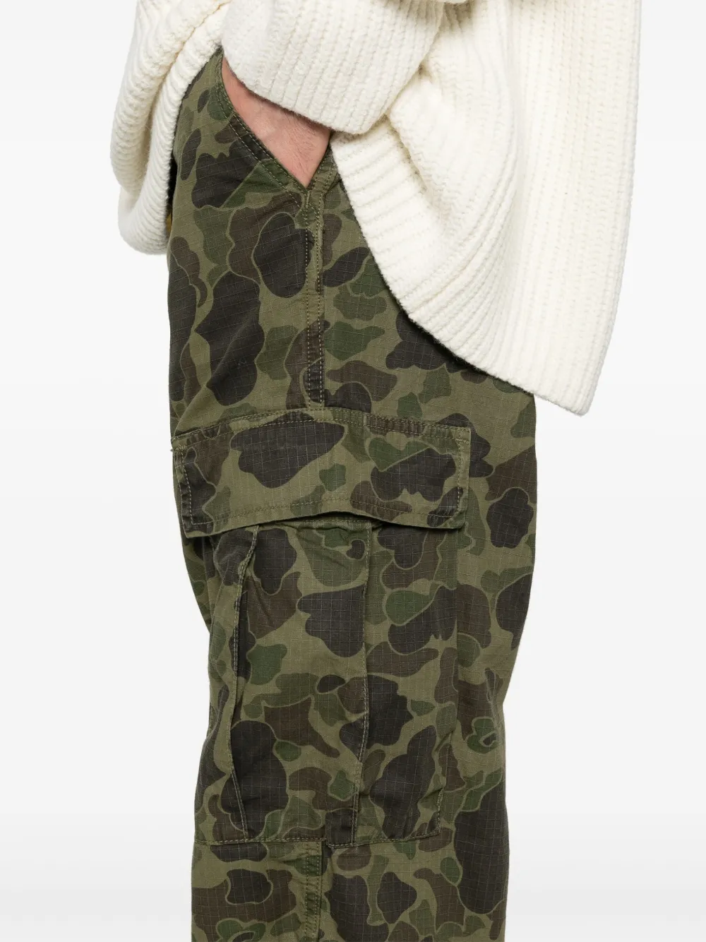 Carhartt WIP Columbia broek Groen