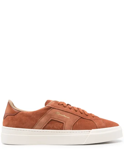 Santoni tenis bajos con logo estampado