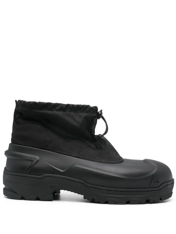 ROA Bota Com Recortes Preto FARFETCH BR