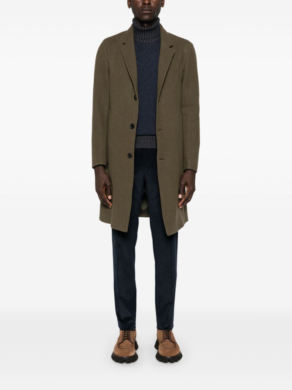 Shop Ps By Paul Smith Single-breasted Coat In Brown