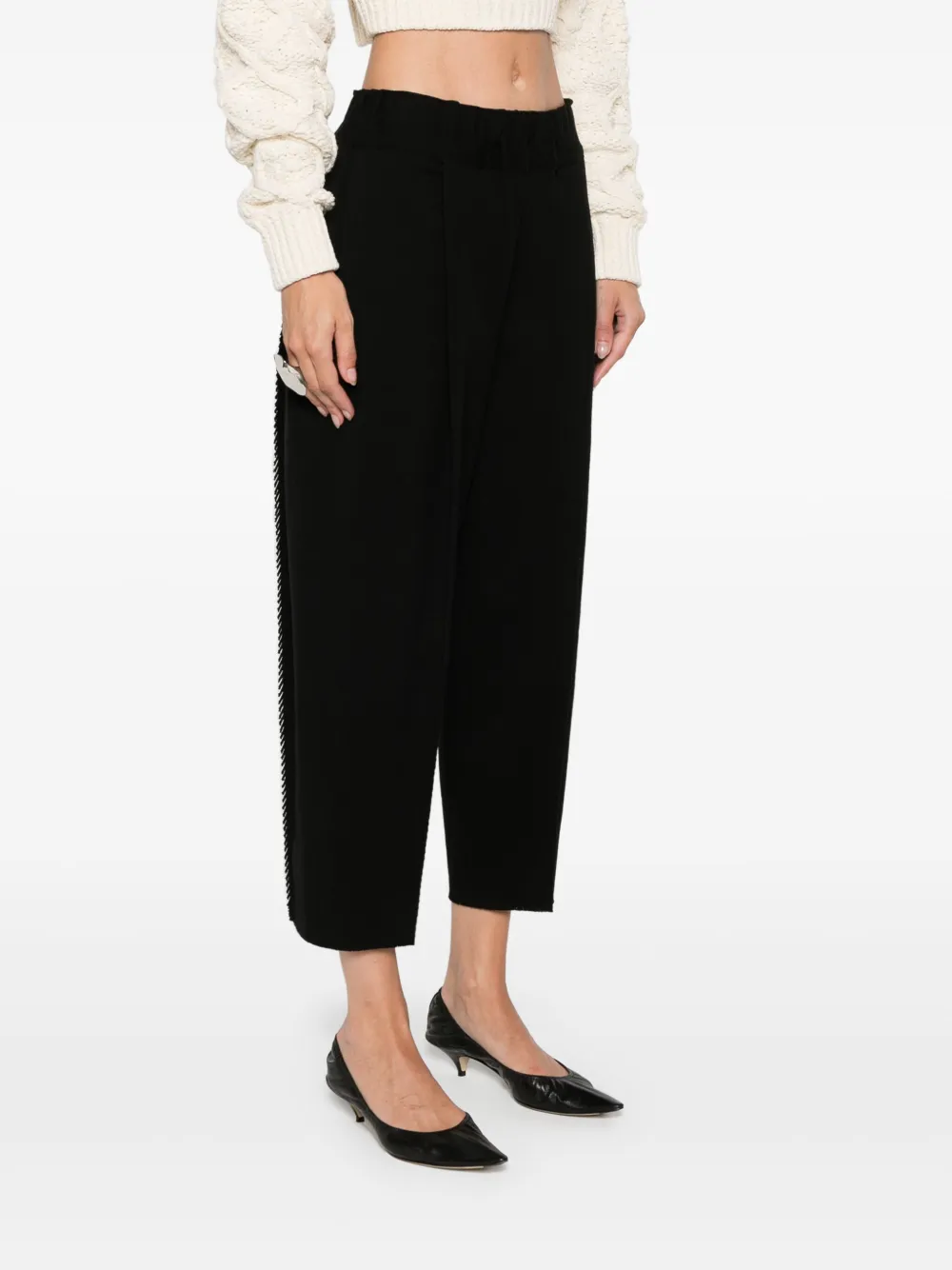 Issey Miyake Broek Zwart