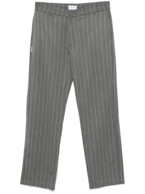 Family First regular striped trousers