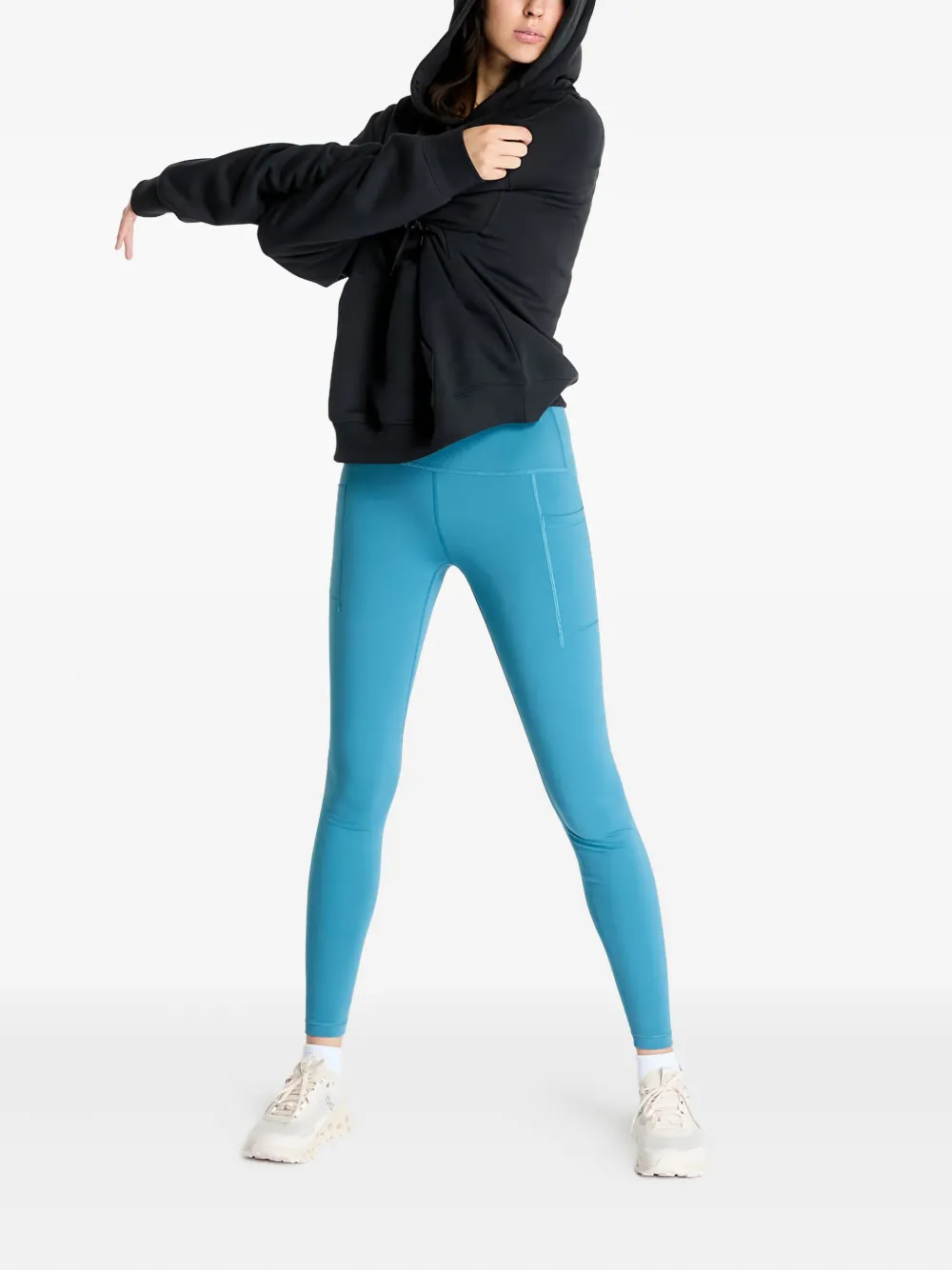 New Balance NB Sleek legging met zak BLUE