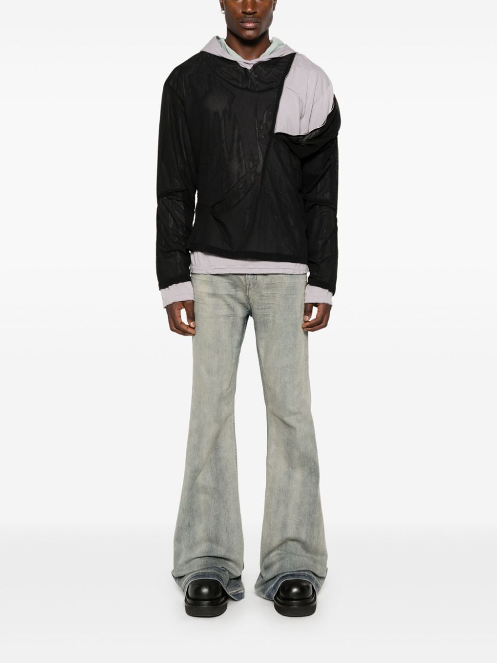 Rick Owens DRKSHDW Bootcut jeans - Blauw