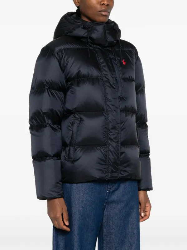 Polo Ralph Lauren フーデッド パデッドジャケット | ブルー | FARFETCH JP