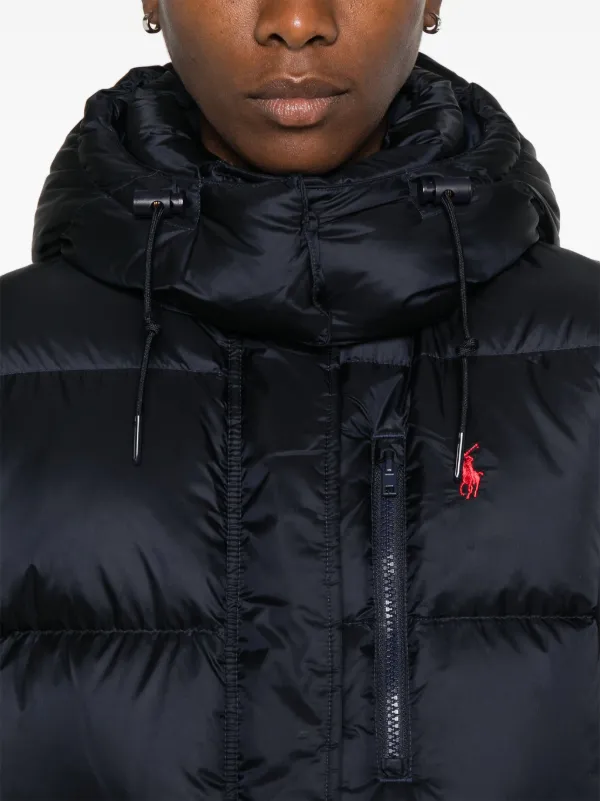 Polo Ralph Lauren フーデッド パデッドジャケット | ブルー | FARFETCH JP