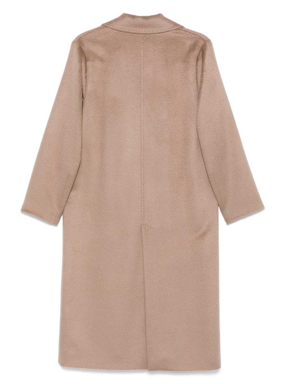 Shop Cinzia Rocca Brushed Coat In Brown