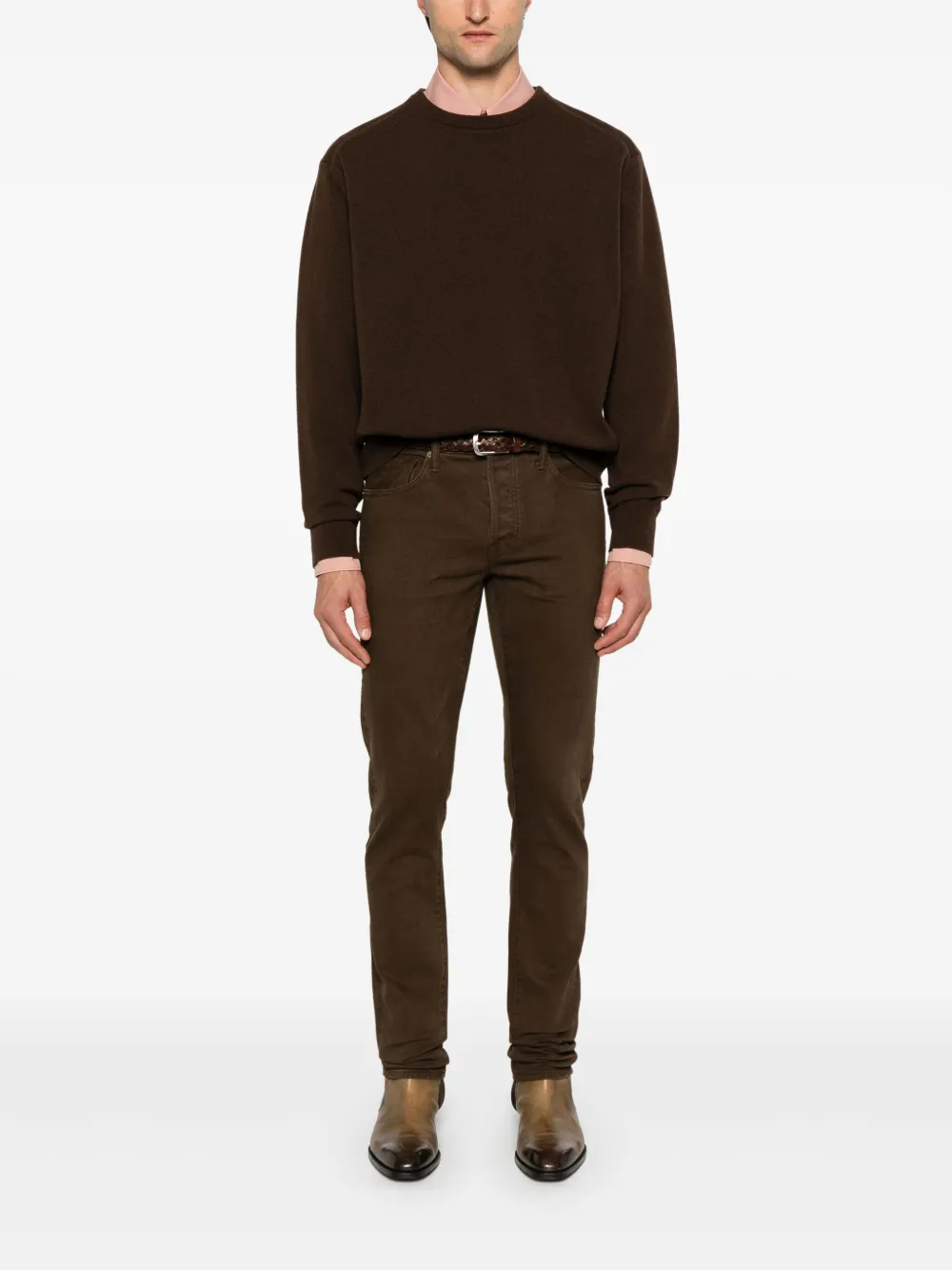 TOM FORD Klassische Tapered-Jeans | Braun | FARFETCH DE