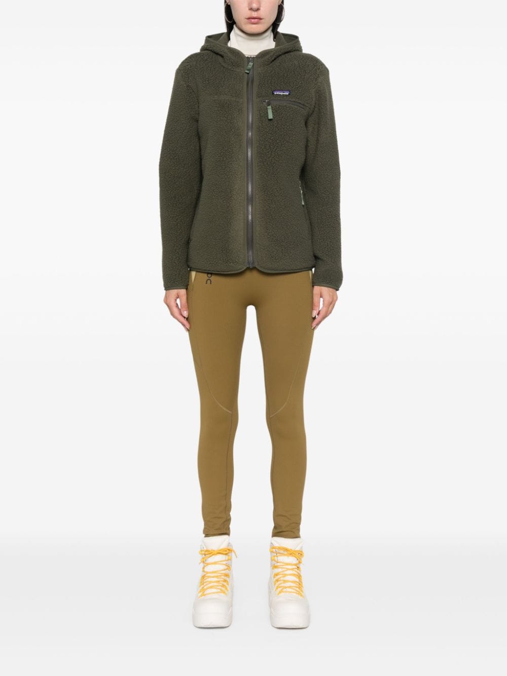 Shop Patagonia Retro Pile Jacket In Green