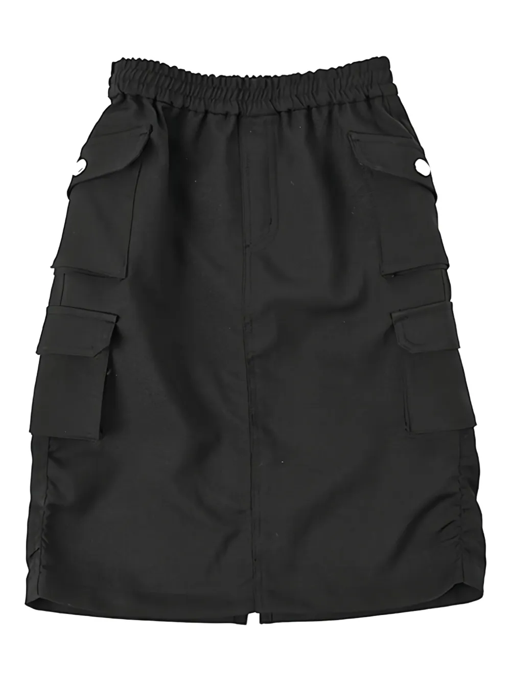 East End Highlanders elastic-waist cargo skirt | Black | Image 1