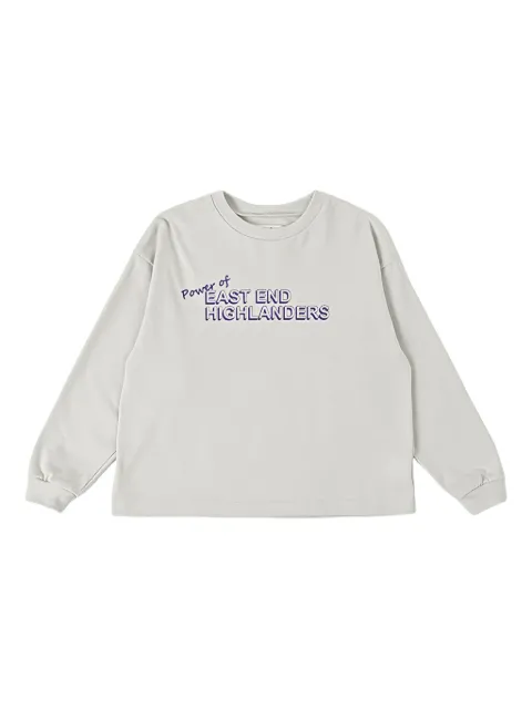East End Highlanders logo-print sweatshirt