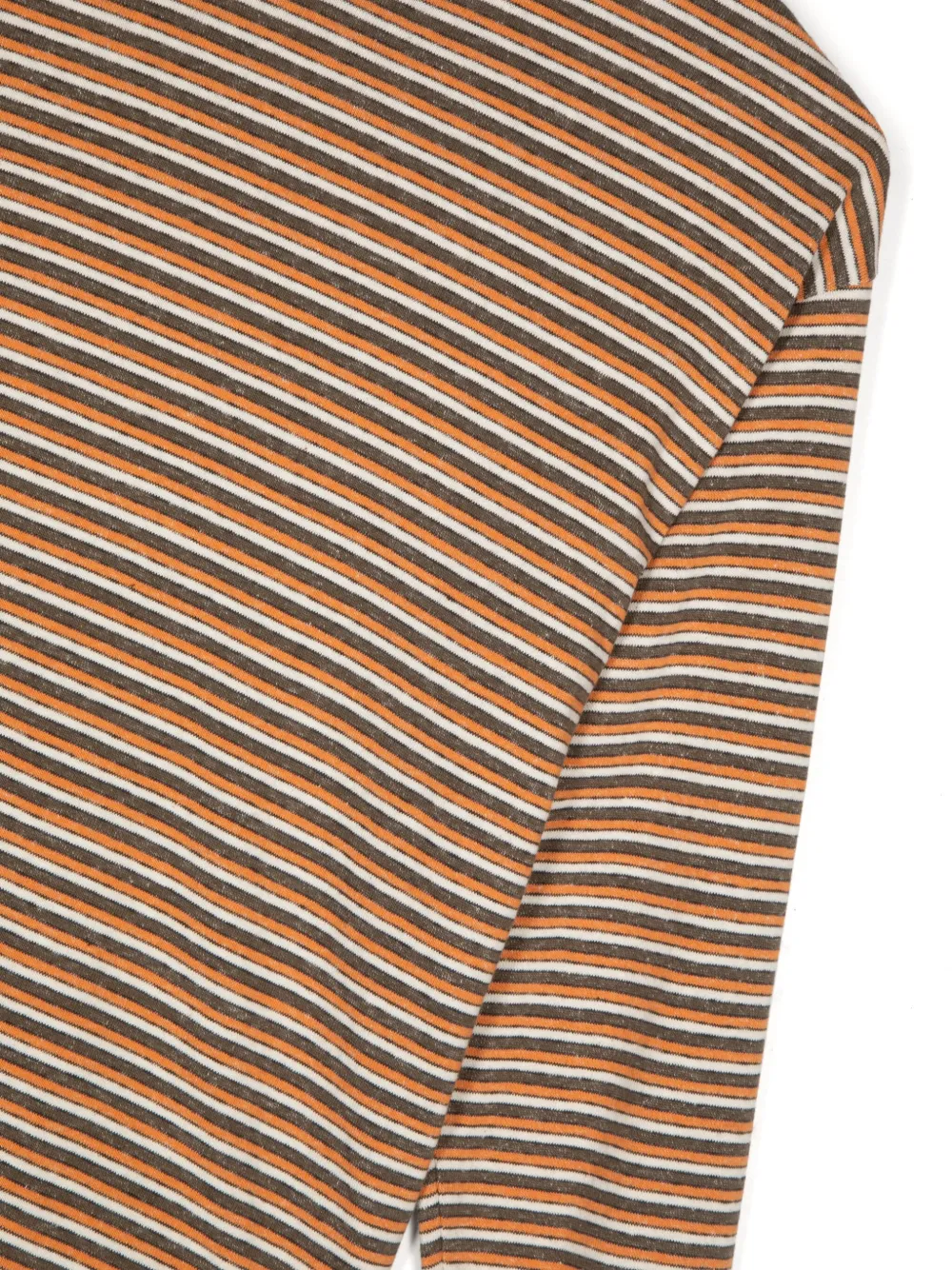 East End Highlanders Striped Long-sleeved T-shirt In Green