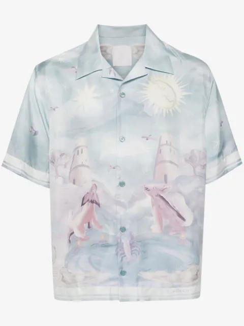 Givenchy chemise imprimée à coupe ample