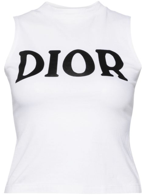 Christian Dior logo print vest Women