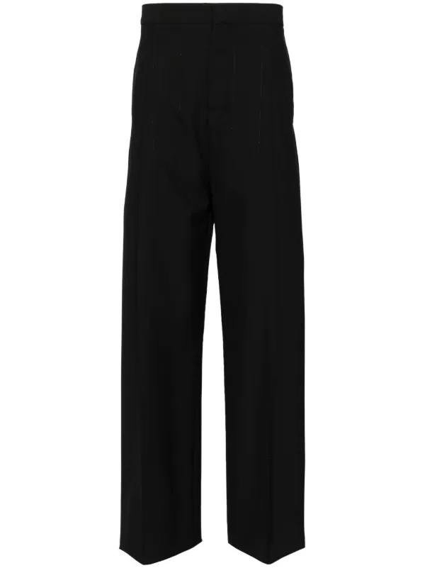 Givenchy ルレックス ストライプ テーラードパンツ | ブラック 