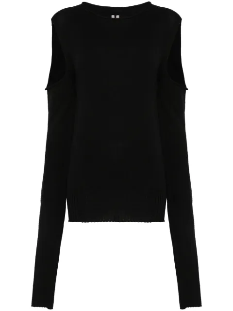Rick Owens cape-sleeve sweater