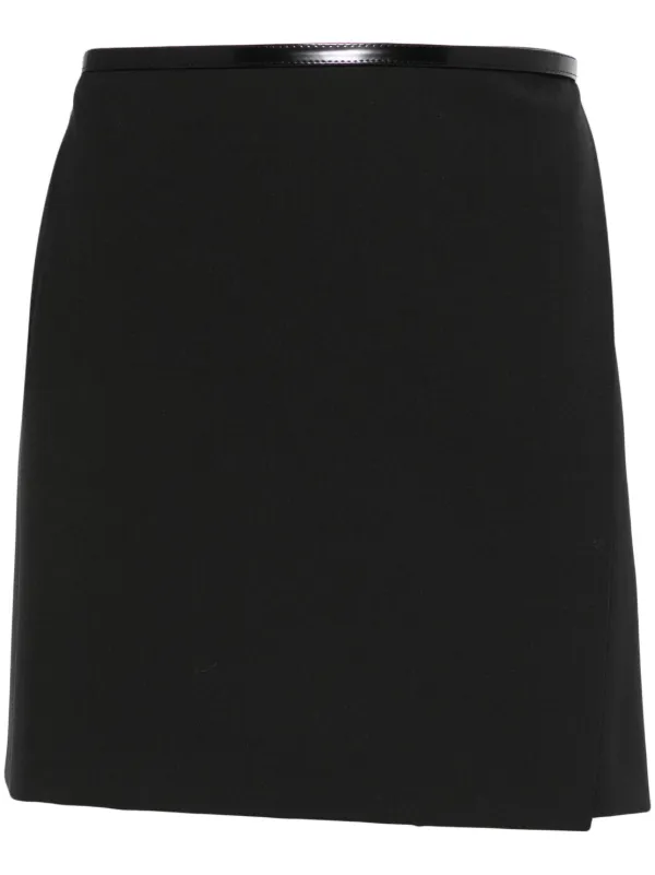 ミニスカート PHILOSOPHY DI LORENZO SERAFINI MINI SKIRT BELT DETAIL Philosophy di Lorenzo Serafini Belt Detail Mini Skirt