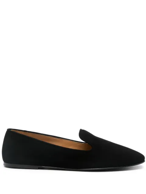 The Row suede ballet flats