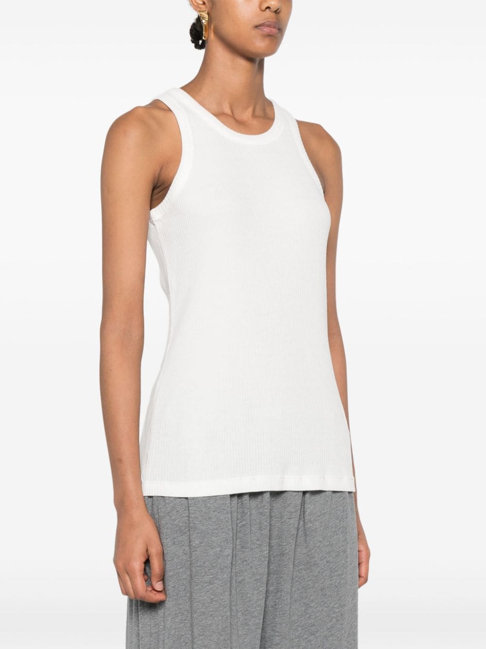 Shop The Row Misty Tank Top In White