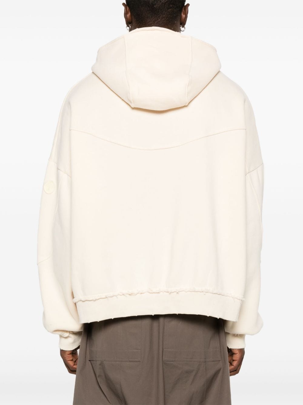 Shop Untitled Artworks Consumed Hoodie In Neutrals