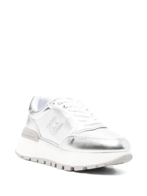 LIU JO logo-patch sneakers BF4049PX324 - 1