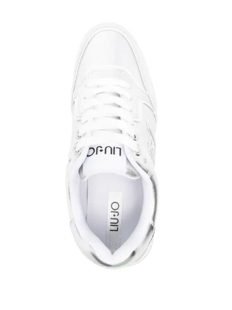 LIU JO logo-patch sneakers BF4049PX324 - 3