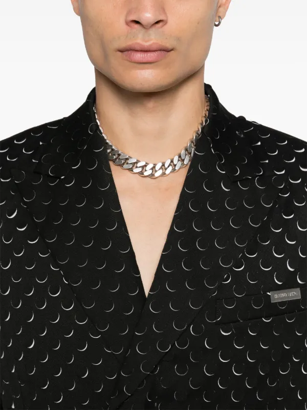 Helmut Lang hole-punched Blazer | Black | FARFETCH